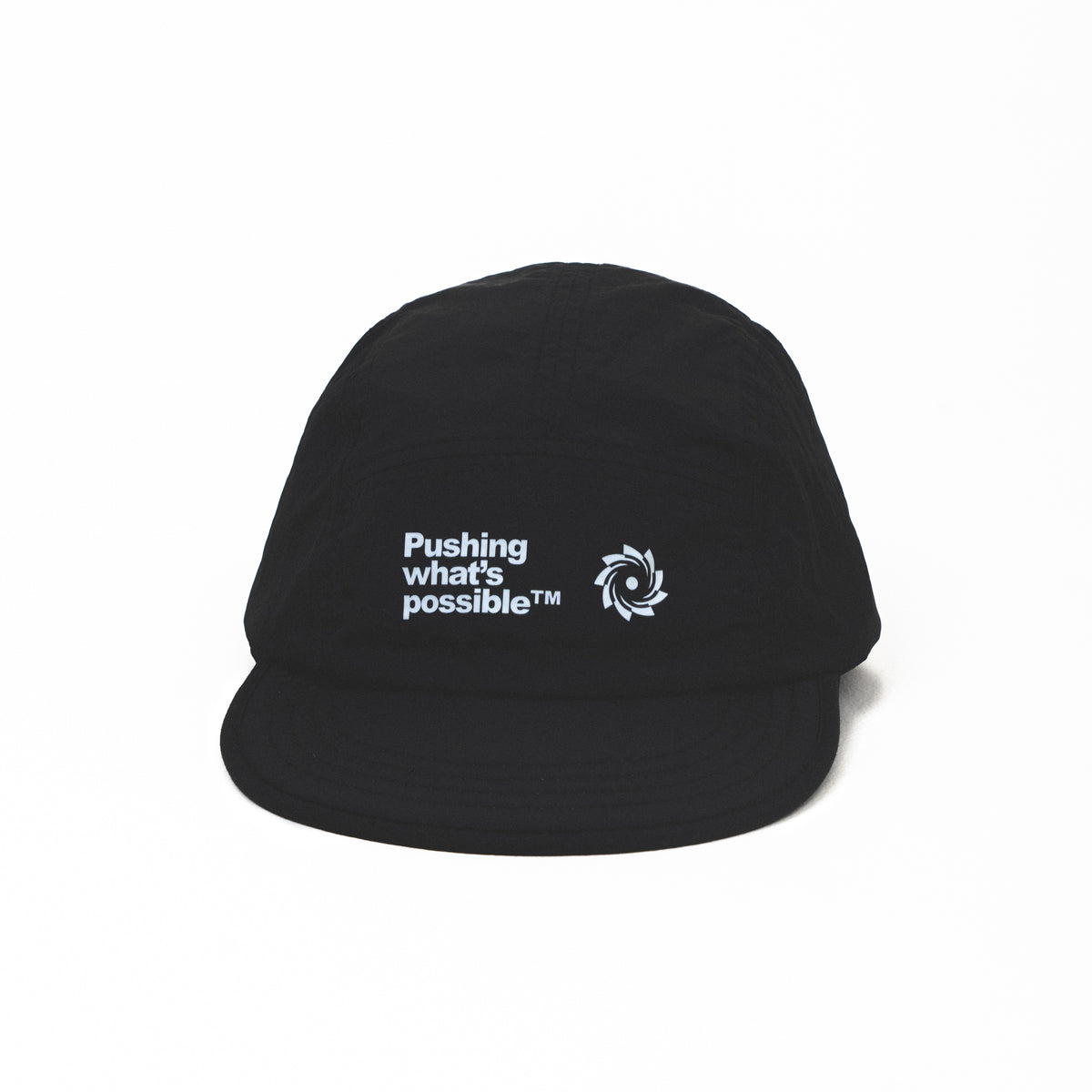 Lume 5-Panel Cap — Black