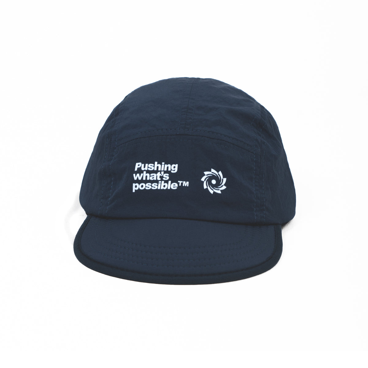 Lume 5-Panel Cap — Navy