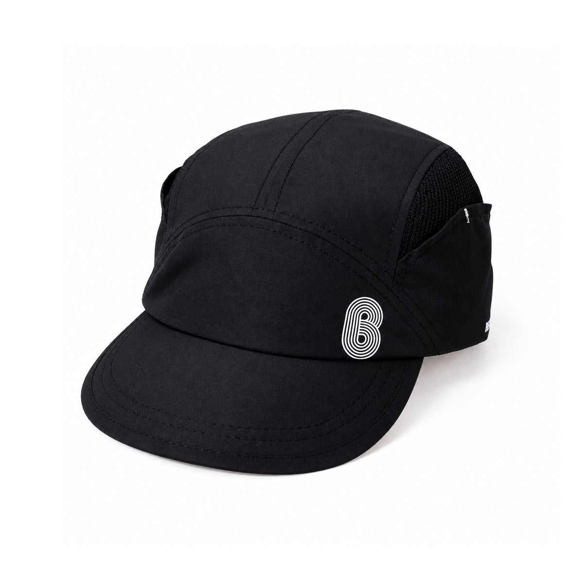 Wiz Panel Cap — Black