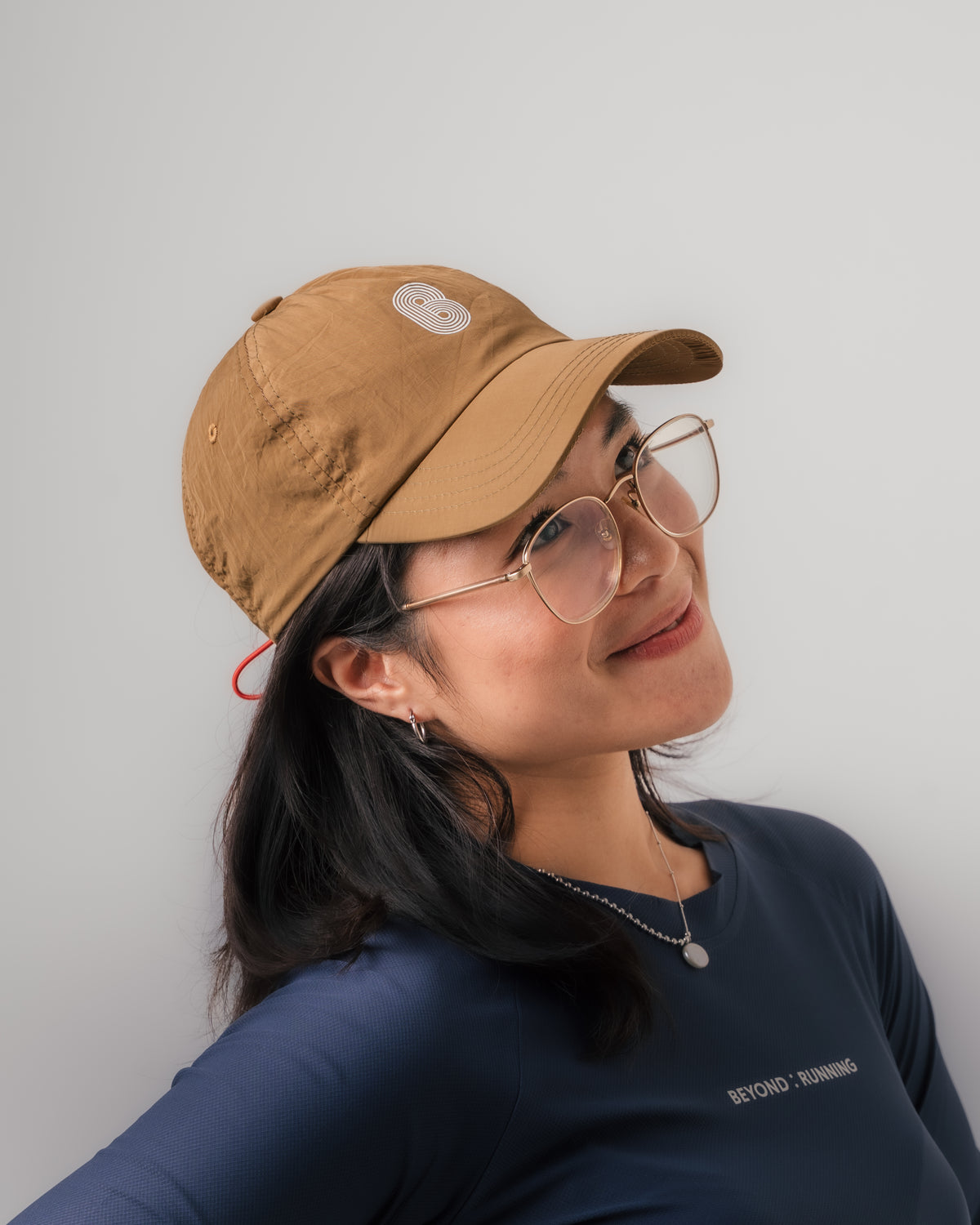 Lume Regular Cap — peru (on model)